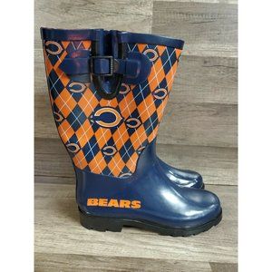NFL Chicago Bears Rubber Rain Boots Size 40= (9)